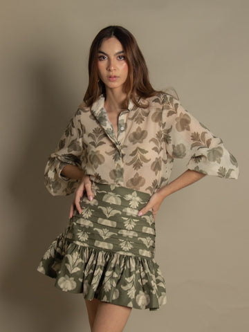 GAIA SKIRT FLORAL