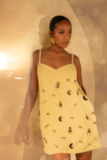 INA BUTTER DRESS