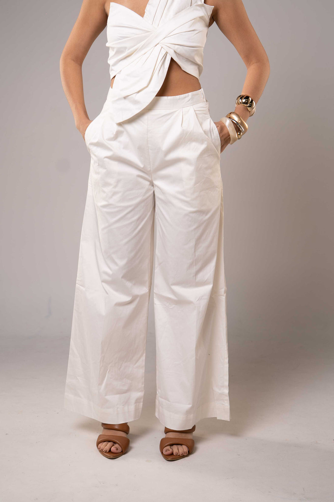 STRUT PANT IVORY