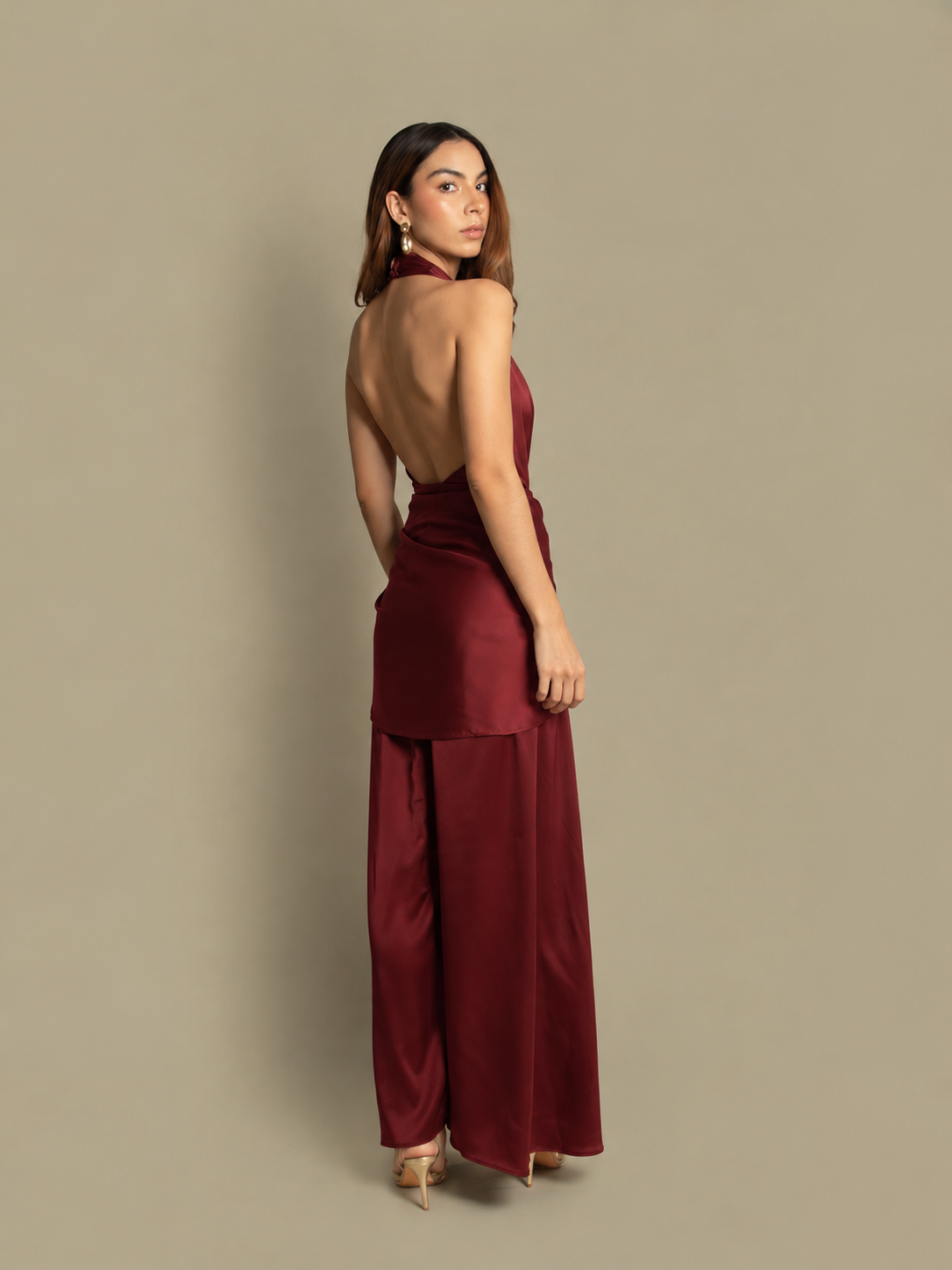 ABOREA DRESS VINO