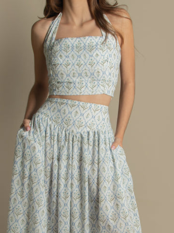 HALLIE TOP AZULES