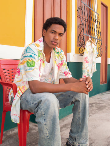 CAMISA  HOMBRE CARIBE EN PIEL