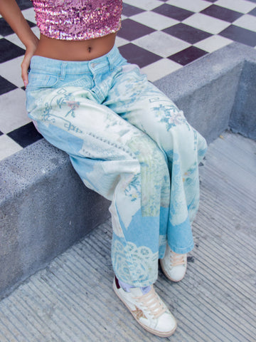 PARCHE PRINT JEANS