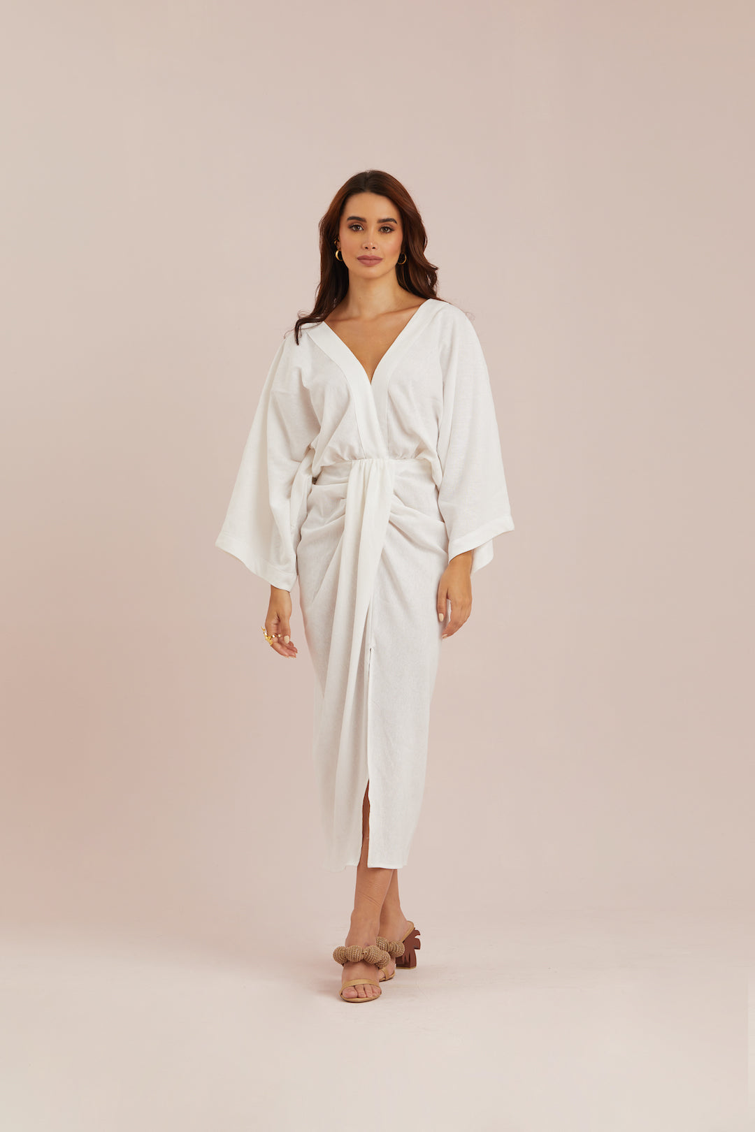 FLORESTA DRESS LINO